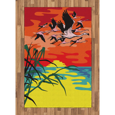 Easterling Toile Hand Woven Area Rug
