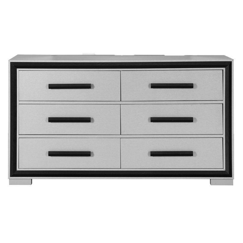 ROBE GRIS NOIR