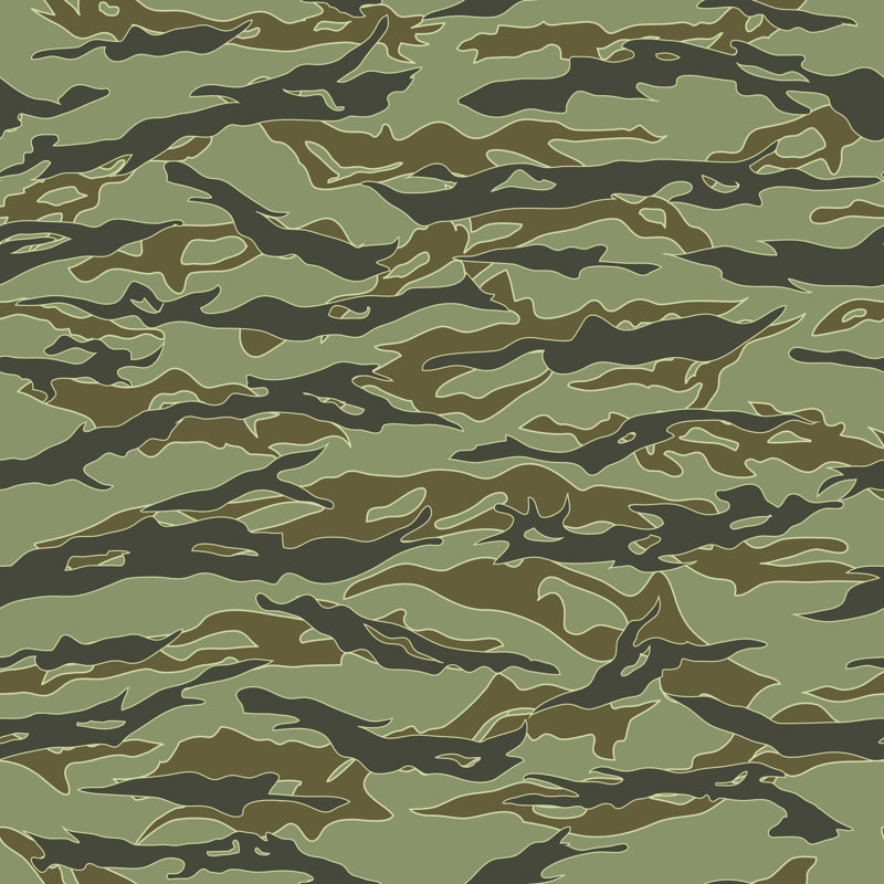 Camouflage by Batareykin - Wrapped Canvas Print, 12" H x 12" W x 1.25" D