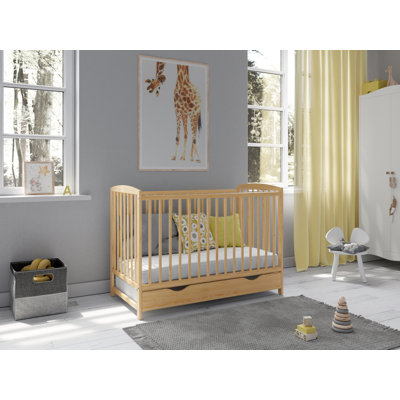 Babybett Amburgey mit Matratze