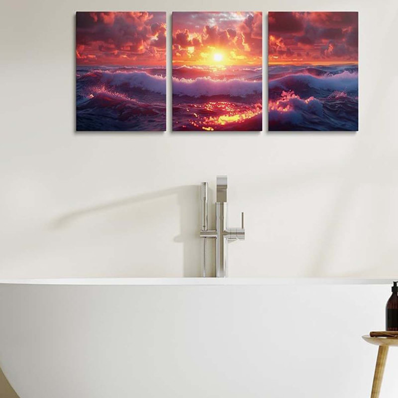 3 Piece Wrapped Canvas Print