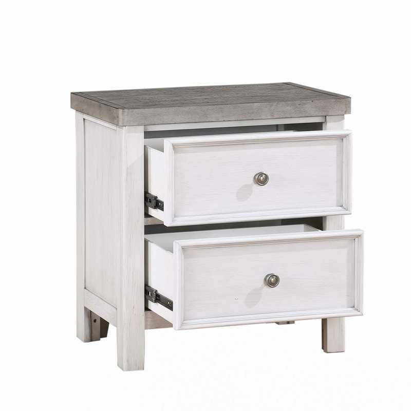 Table de chevet 1 pièce avec 2 tiroirs