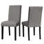 Chaises parsons rembourrées en lin Selema-243576628