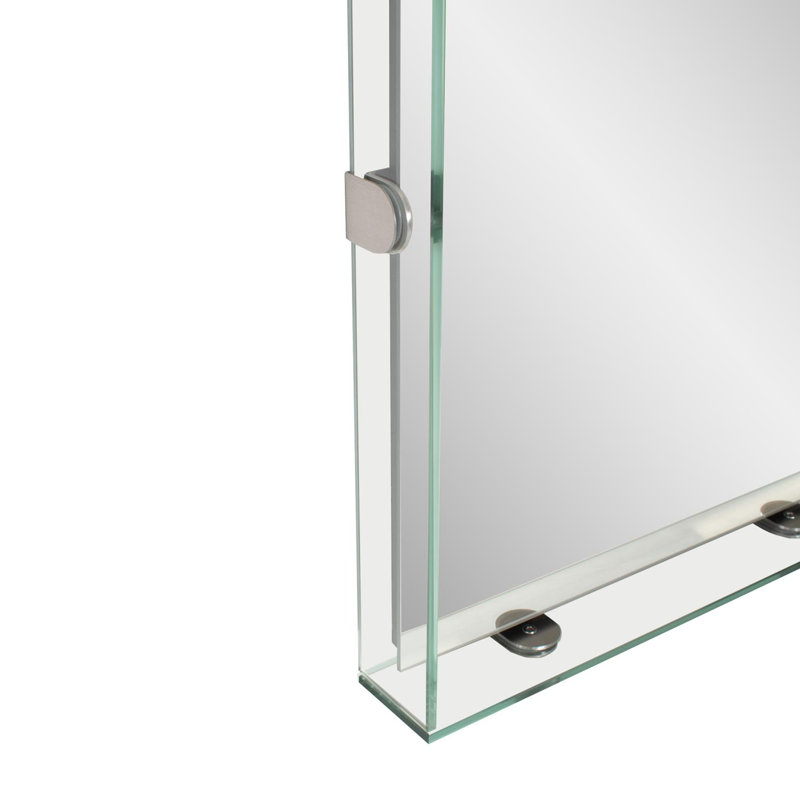 Miroir flottant Vivaldo, 60 po x 20 po
