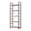 157.5 cm H x 60 cm W Steel Etagere Bookcase