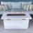 25" H x 42" W Fiber Reinforced Concrete Propane Outdoor Fire Pit Table-106500675