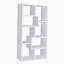 Bibliothèque géométrique rectangulaire à 10 tablettes multiples-763342354
