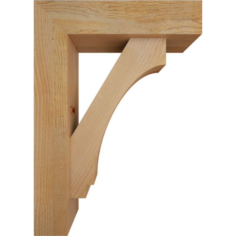 Support de bloc impérial avec entretoise décalée, 28 x 20, Sapin Douglas de l 6 po (scié brut)