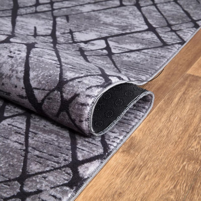 Alaja Abstract 60cm X 110cm Area Rug