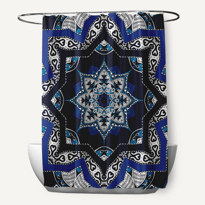 Rideau de douche simple Groth