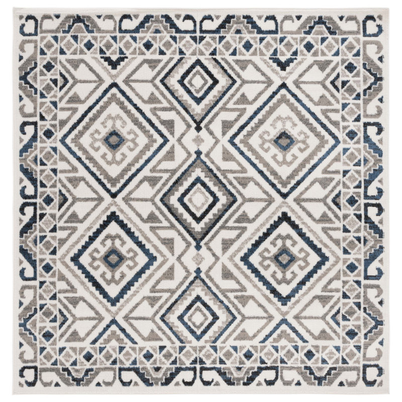 Nagelly Performance Southwestern Rug, Square 6'7"