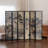 Amherst 94.6'' W x 68.9'' H 6 - Panel Solid Wood Folding Room Divider