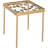 Chalanda Glass Top End Table