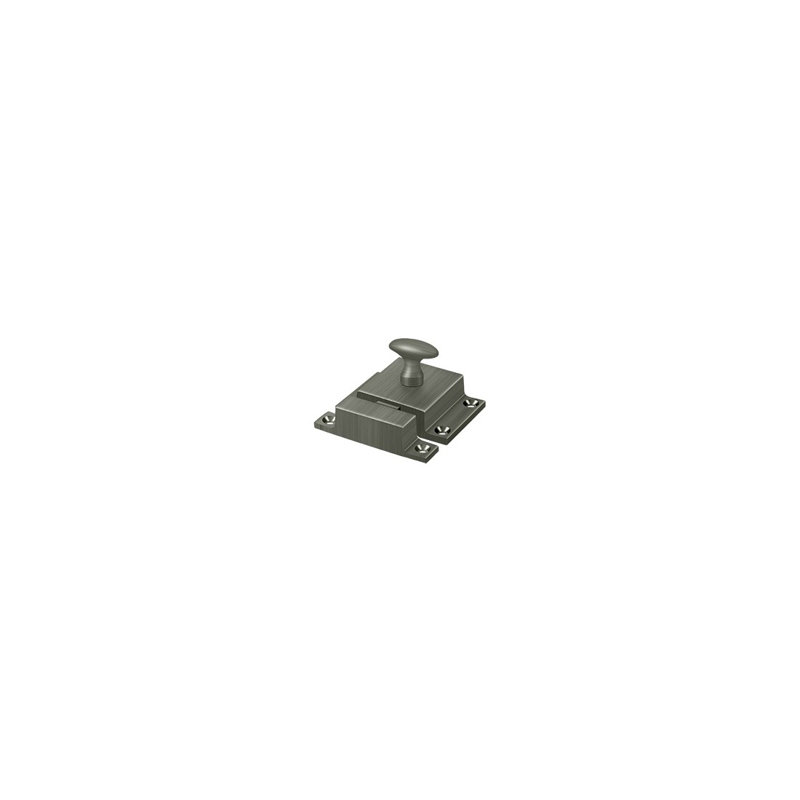 Deltana CL1580U15A Cabinet Lock, 1-5/8" x 2-1/4" in Antique Nickel, Antique Nickel