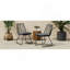 DEJA CHAIR, 2PCS avec 2 coussins, gris