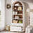 78.77'' Tall Bookcase With Drawers-1402993957