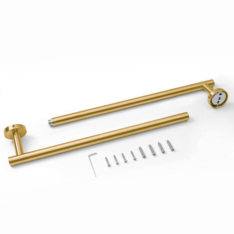 1 Towel Rack, Gold