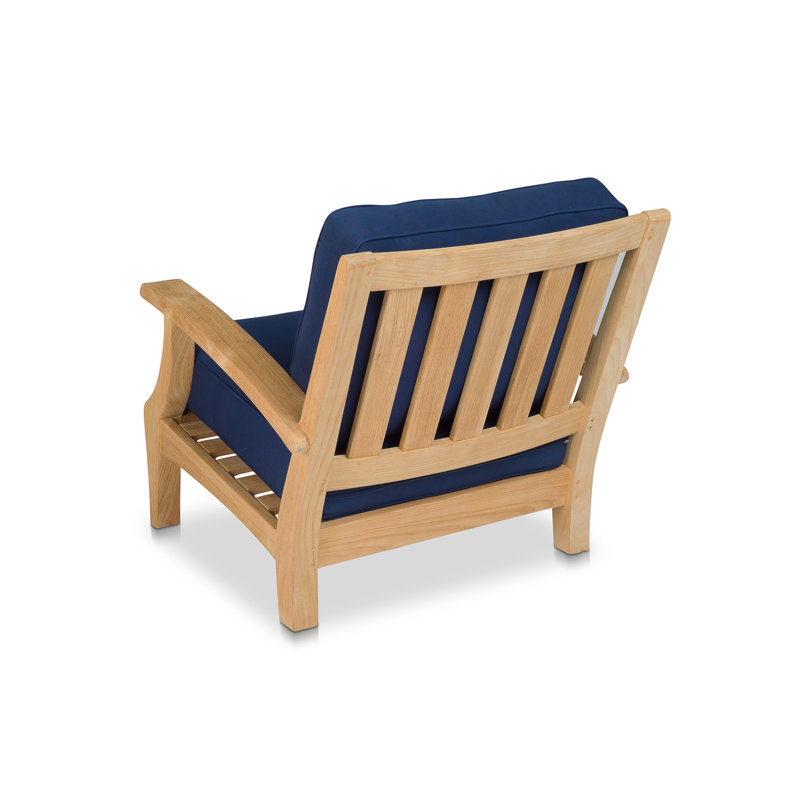 Teak Outdoor Lounge Chair, Dusk