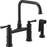 Artesso® Bridge Faucet With Side Sprayer