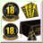 Red & Black Birthday Banner Set 71x12 Inches
