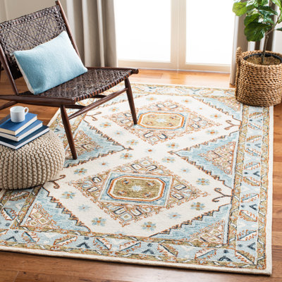 Donney Hand Tufted Wool Southwestern Rug