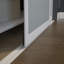 Paneled Wood and PVC/Vinyl Indoor Studio Sliding Closet Doors-42368105-42368106