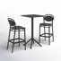 Farrah 23.6" W Plastic Folding 3-Piece Patio Bar Set