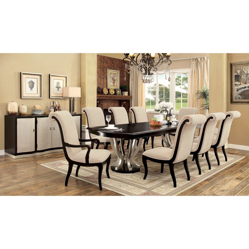 Railsback Oval Solid Wood Dining Table