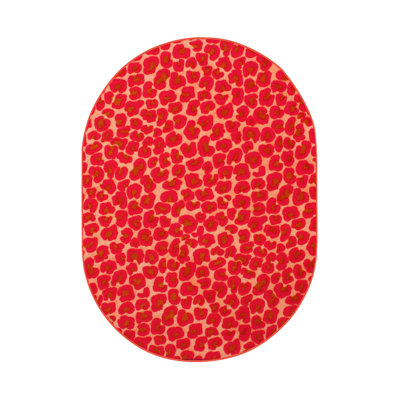 Imprimé animal demi-rond guépard