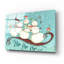«Snowmen Trio 2 Nb» par Viv Eisner, art mural en verre acrylique-2133860729