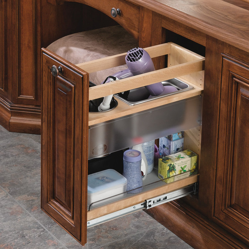 Garde-manger escamotable, H 20,25 po x l 8 po x P 19 po