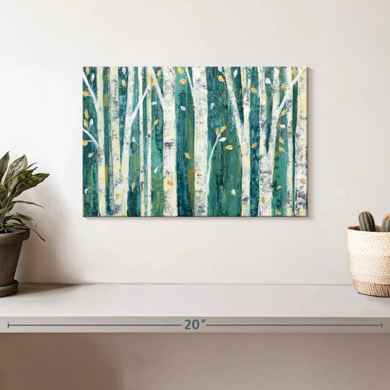 Alvord Birches In Spring III, H 8 po x l 12 po