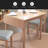 29"- 45" Extendable Dining Table For 4, Folding Kitchen Table With Rubberwood Legs, Space-Saving Dinner Table For Living Room, Kitchen, Dining Room, Small Space-1330952013