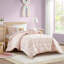 4PCS Twin/Twin XL Cotton Jacquard Pom Pom Comforter Set