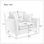 Chaises d'appoint pour le salon