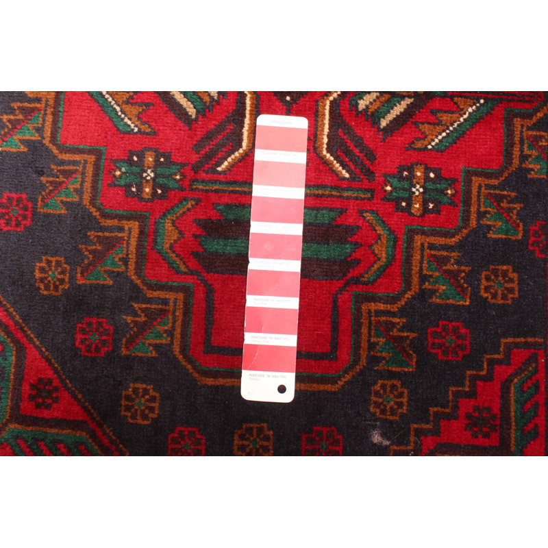 Rizbaft Red Rug 3'8" x 6'4"