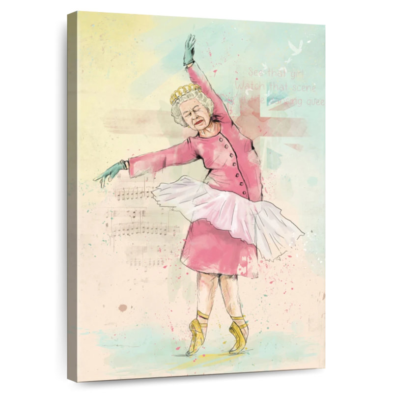 Leisha Dancing Queen, 30" H x 20" W