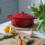 Argon Tableware - Oval Cast Iron Casserole Dish - 4.68L-111085602