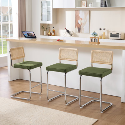 Tabouret de comptoir rembourré 26 po Marlow