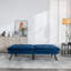 Canapé-lit pliant convertible bleu marine-299446109