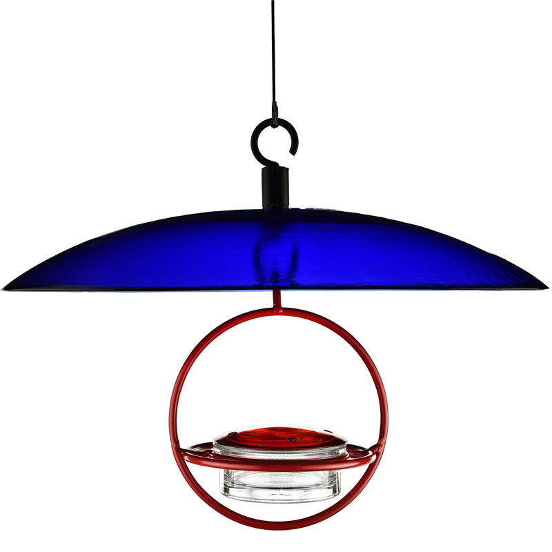 Dôme en verre recyclé Dareece, Bleu de cobalt