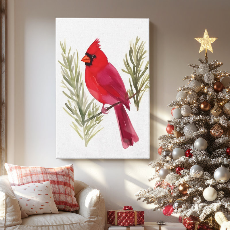 Ruby Yule Promise-Premium Gallery Wrapped Canvas, 36" H x 24" W