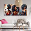 3 Piece Wrapped Canvas Print