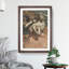 Two Ballet Ballerina Dancers in Pink by Edgar Degas - Framed Print-62792913-62792914