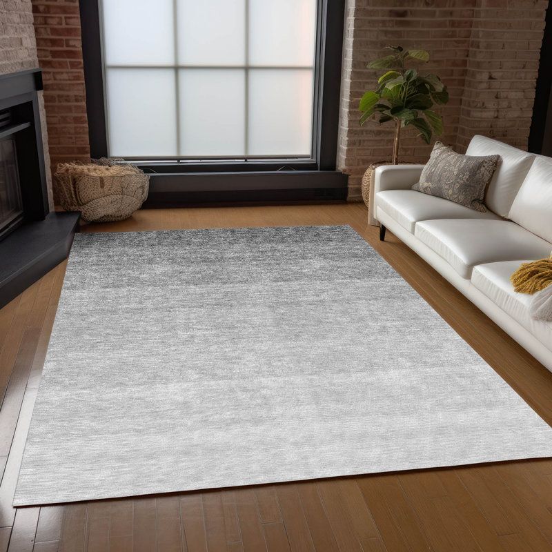 Machine Washable Indoor/Outdoor Kitchen Mat, Rectangle 5' x 7'6"