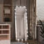 Miroir de plancher argenté pleine longueur avec 3 lumières de couleur: 63 po x 24 po, options de luminosité, cadre en aluminium, couleurs et niveaux de salon de 63 po x 24 po, contrôle tactile, cadre-2100077320