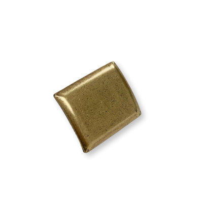 Roman-AB Rectangular 5/8" Centers Drawer Pulls in Aged Brass