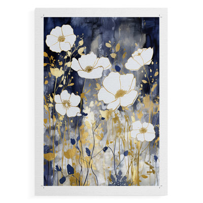 FLORAL Series CCCCLIXIX - Impression sur toile seulement - NON-CADRE