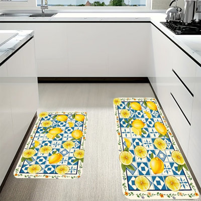 Tapis de cuisine 2 pièces