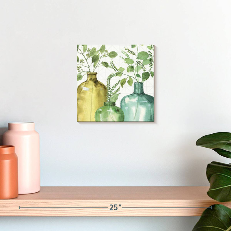 Harnek - Mélange de verts décoratifs V, H 10 po x l 10 po